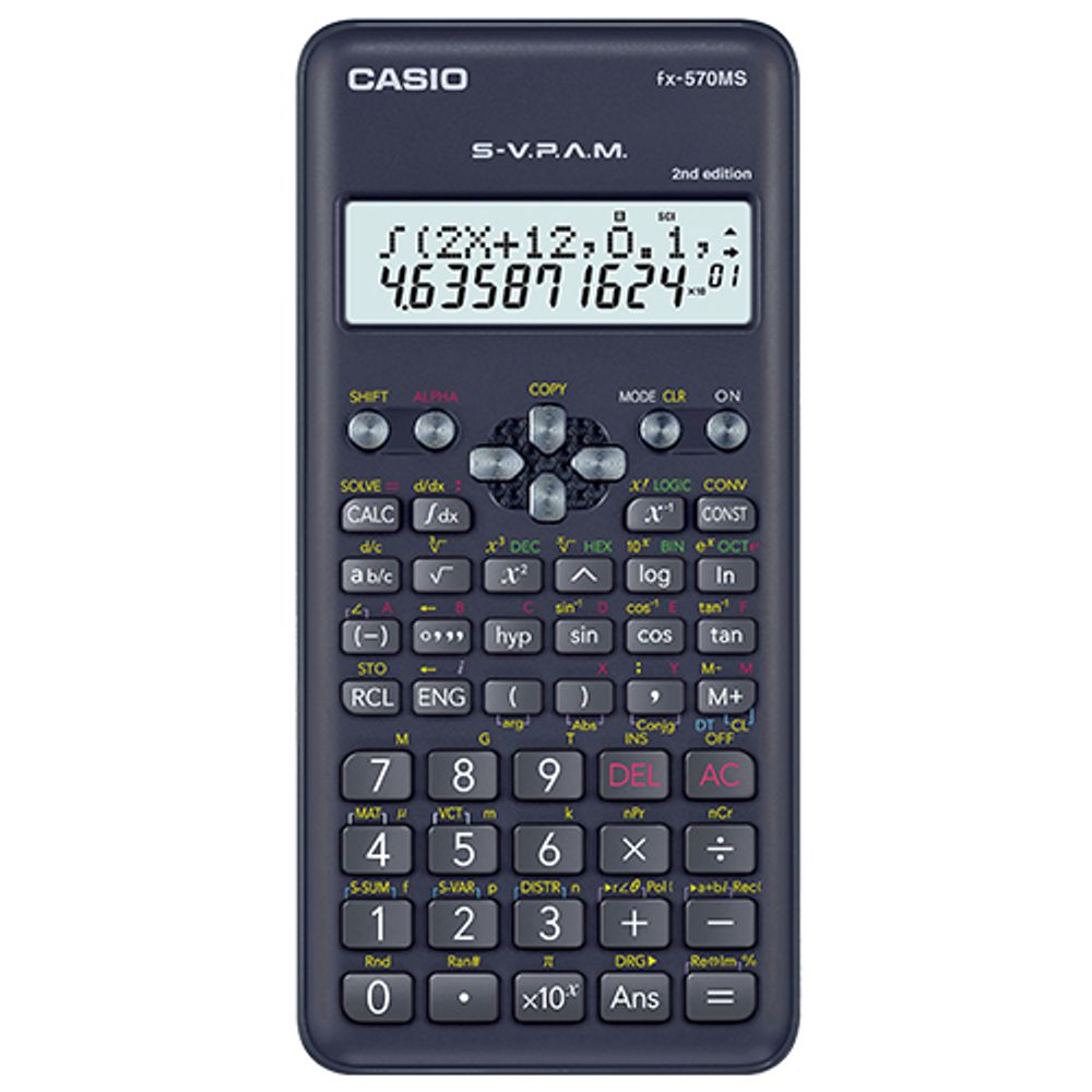 fantasma sonrojo Tío o señor Calculadora Científica Casio FX-570MS-2 | 401 funciones - macoser