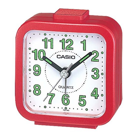 Casio Pq75-7df Reloj despertador de mesa con termómetro digital multifunción
